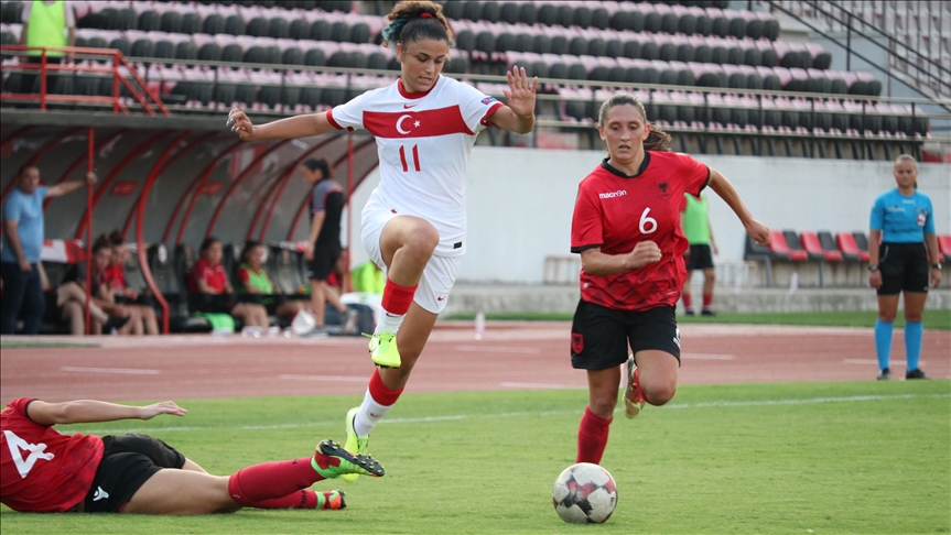 Futboll, kombëtarja turke e femrave fiton ndeshen ndaj kombëtares shqiptare