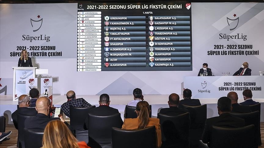 Turkish Super Lig's 2021-22 fixtures unveiled