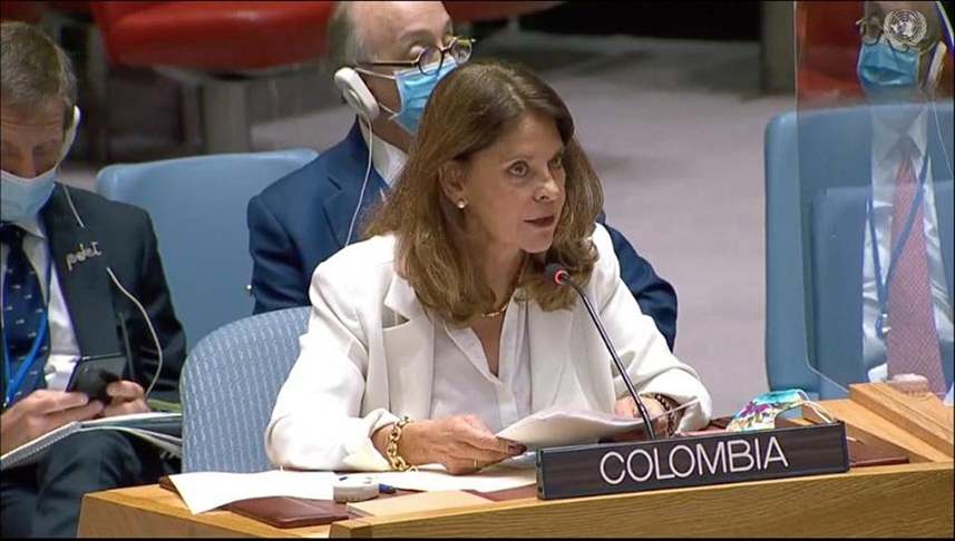 Canciller de Colombia ante la ONU: Las protestas no obedecen al incumplimiento del Acuerdo de Paz sino a la pandemia