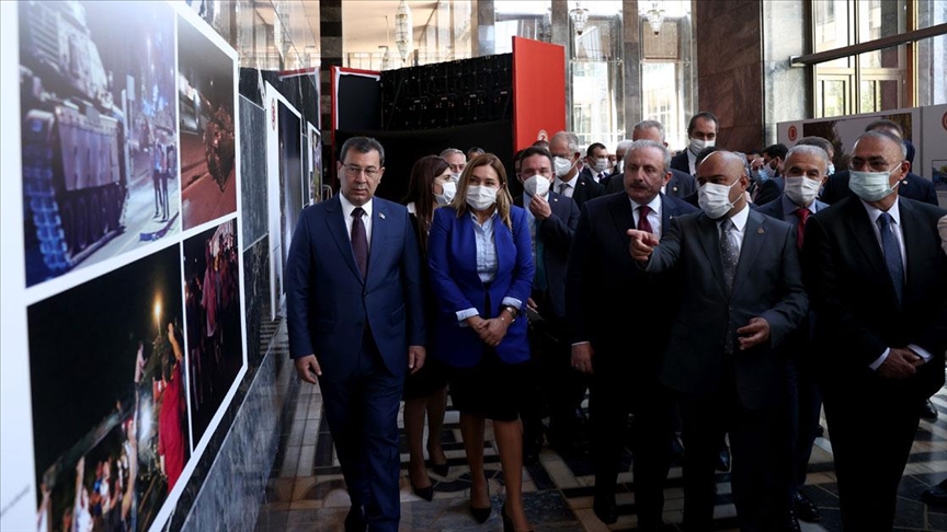 TBMM'de '5. Yılında Fotoğraflarla 15 Temmuz' sergisi açıldı