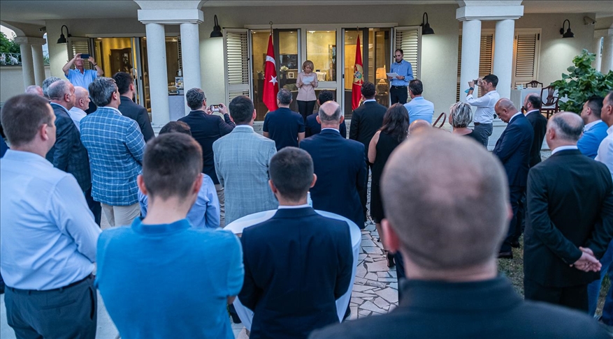 Prijem u ambasadi Turske u Podgorici povodom godišnjice pokušaja puča: Jedinstvo i snagu naroda nemoguće pobijediti