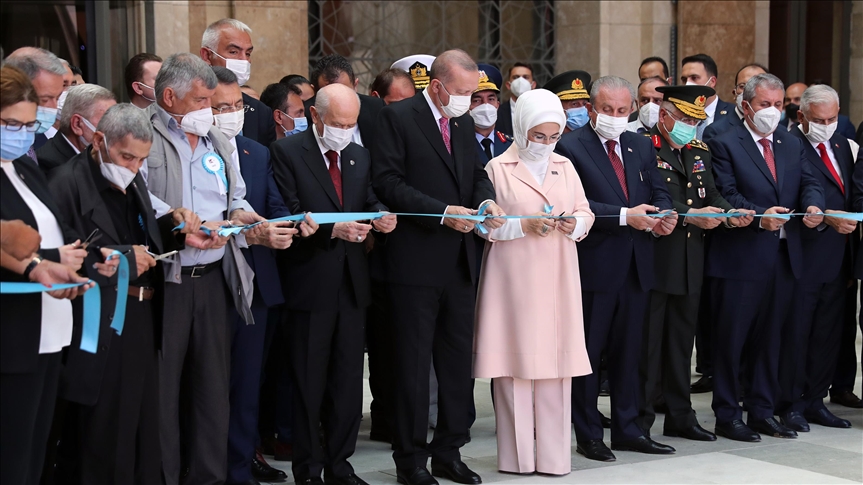 Turkey's President Erdogan inaugurates July 15 Democracy Museum