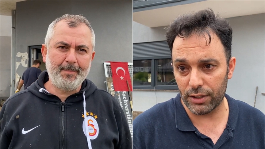 Almanya’da selden etkilenen Türkler yaşadıkların anlattı