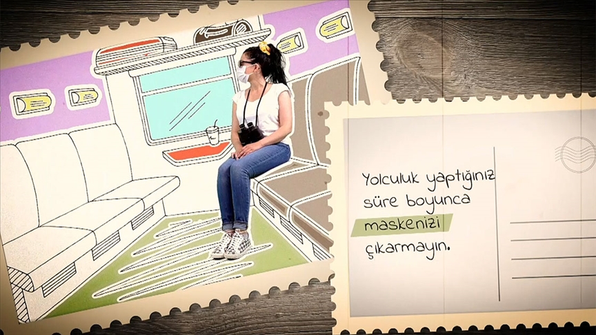 Sağlık Bakanlığı 'şehirler arası yolculuklarda dikkat edilmesi gereken Kovid-19 tedbirleri' videosu paylaştı