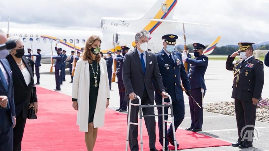 Presidente de Ecuador recibe en Bogotá el mandato de la Comunidad Andina de Naciones