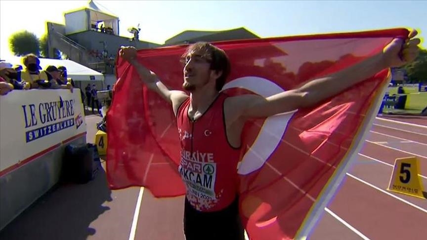 Athlétisme : le Turc Berke Akçam médaillé d'or aux Championnats d'Europe