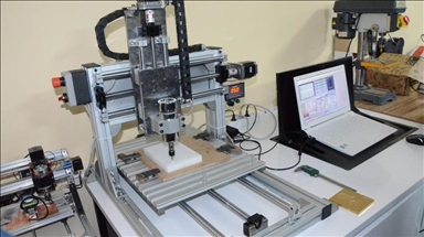 MEB'in mesleki eğitim Ar-Ge merkezinde 'CNC Router Makinesi' üretildi
