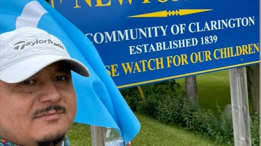 Uyghur from Canada walks 380 kilometers for his people