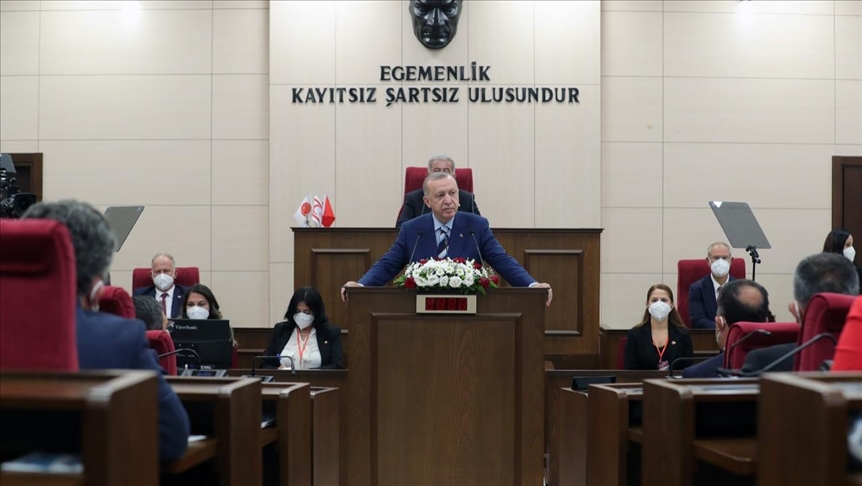 Erdogan: La República Turca del Norte de Chipre existe "por encima de todas las consideraciones políticas"