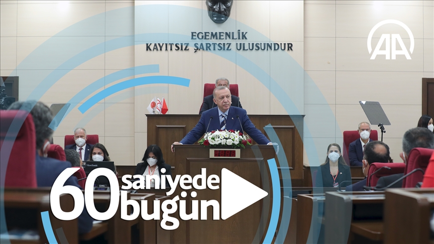60 saniyede bugün (19 Temmuz 2021) 