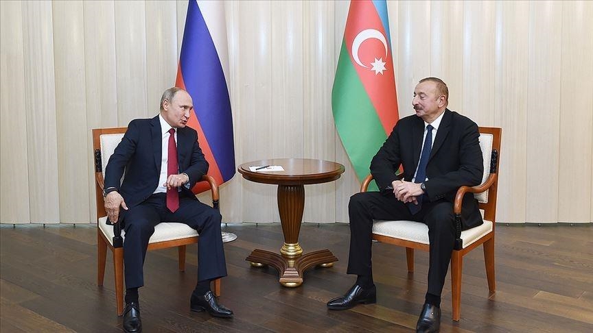 Russian, Azerbaijani presidents meet in Moscow