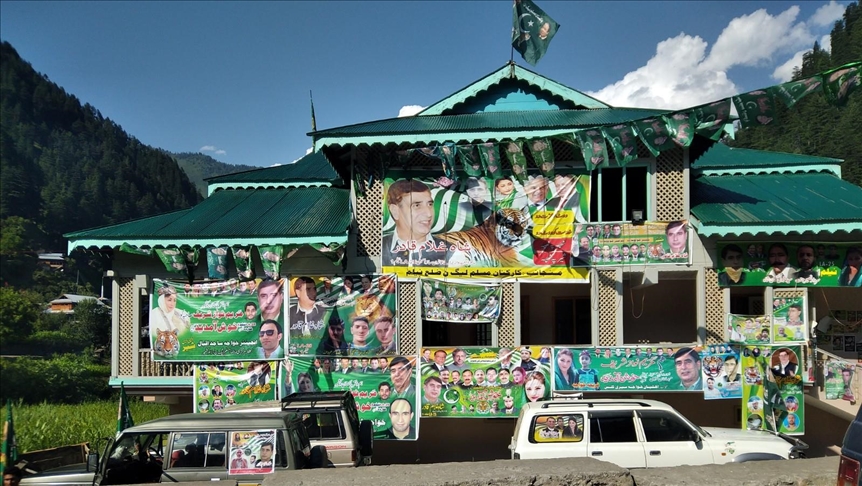 Close race between 3 Pakistani political parties in Kashmir polls