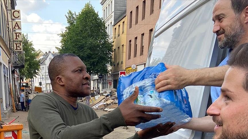 Turkish-Muslim group DITIB assisting Germany’s flood victims