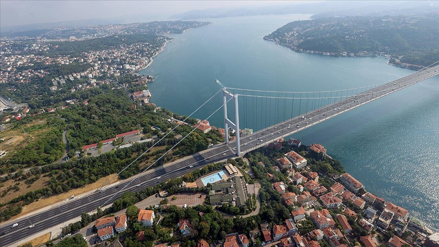 İstanbul'da helikopterli trafik denetimi