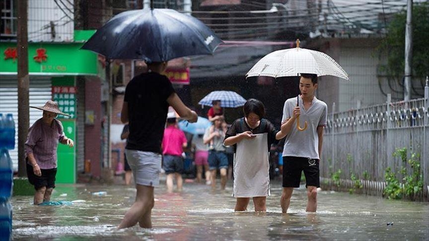 Chine : 25 morts suite aux inondations qui ont ravagé le centre du pays