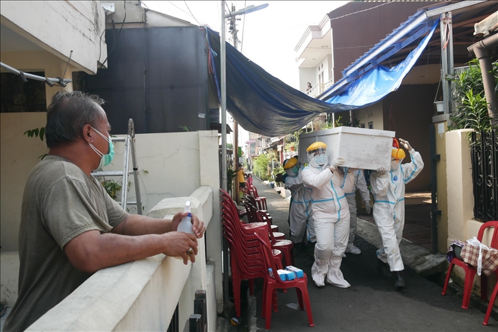 Indonesia catat rekor 1.383 kasus kematian akibat Covid-19
