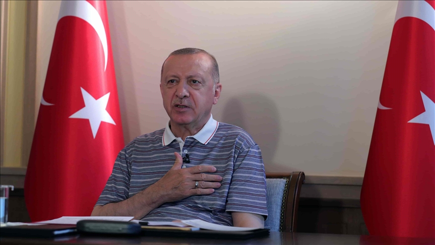 Erdogan: 'Turquía continuará sus esfuerzos para lograr el reconocimiento internacional del Norte de Chipre'