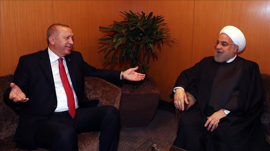 Erdogan, Rouhani bahas hubungan bilateral