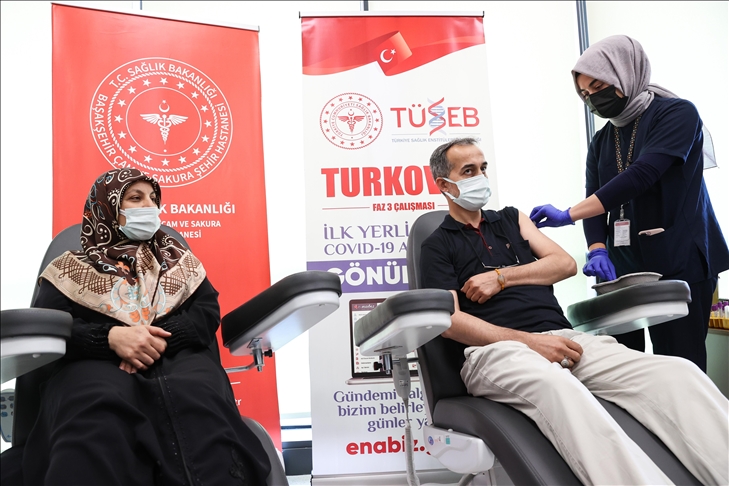 Vaksinasi Covid-19 di Turki capai 64,5 juta dosis