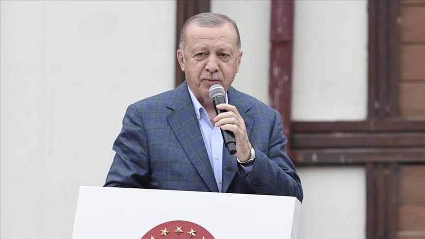 Turkish president visits flood-hit region, vows more aid
