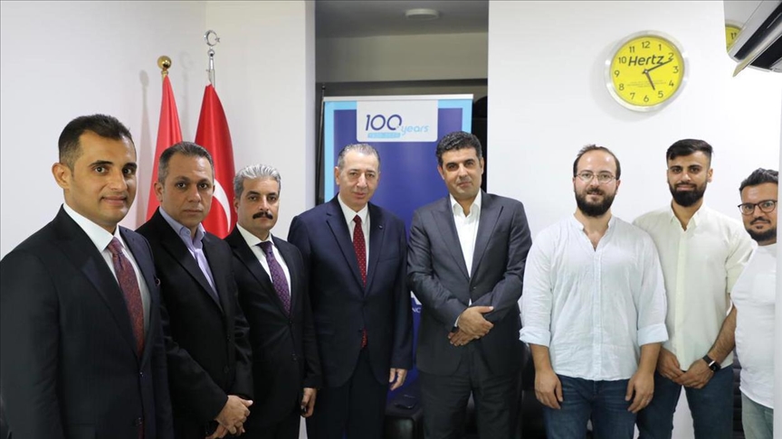 ئایدن مەعروف سەردانی ئاژانسی ئانادۆڵوی کرد