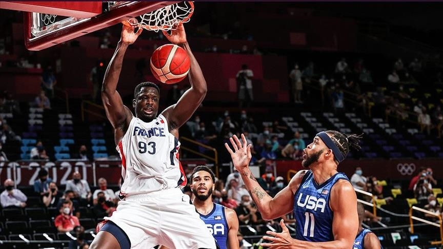 USA men's basketball team defeated by France for first Olympic loss since  2004