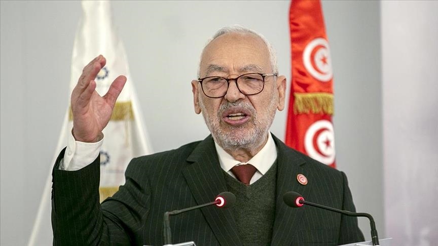 Ghannouchi says Tunisia parliament in session, rejects ‘coup’