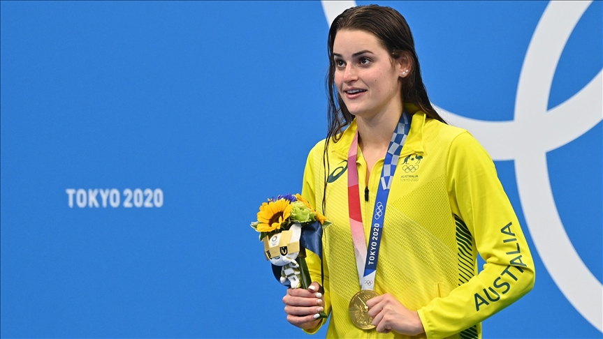 Australian swimmer McKeown sets Olympic record to win gold in Tokyo 2020