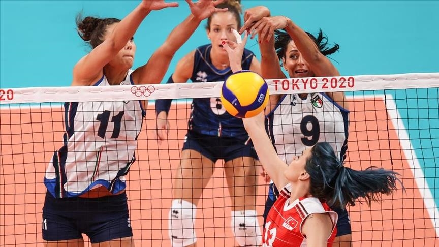 Italy beat Turkey in Tokyo Olympics women's volleyball group match