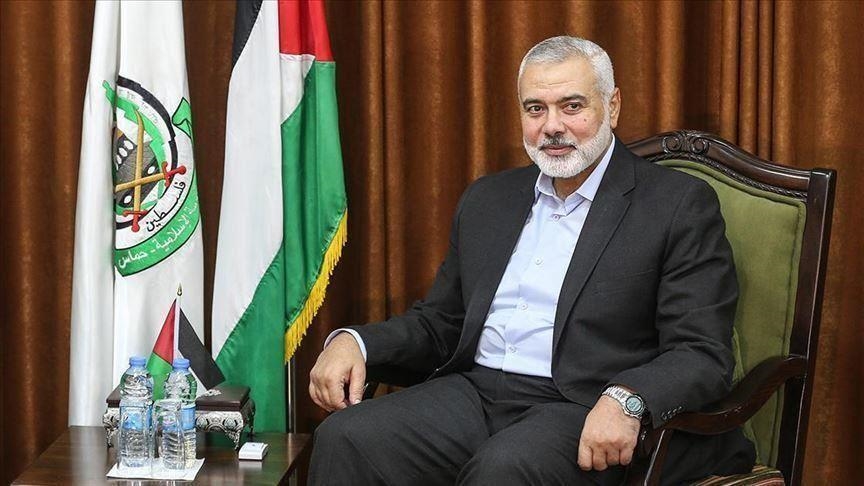 "هنية" يبحث مع وزير الخارجية القطري تطورات القضية الفلسطينية