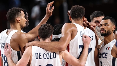 Fransa basketbol takımı 2020 Tokyo Olimpiyat Oyunlarında çeyrek finalde