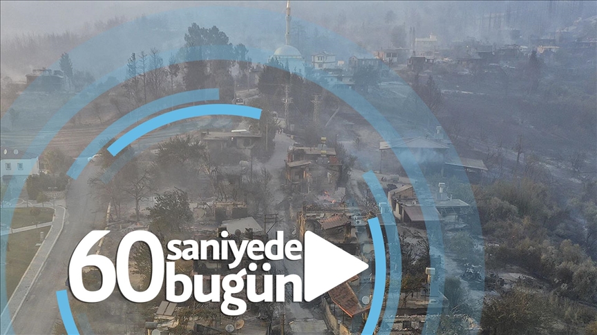60 saniyede bugün (29 Temmuz 2021)