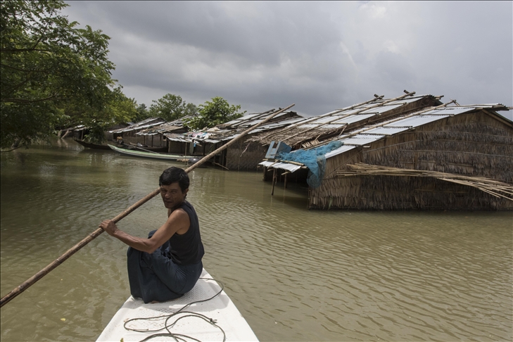 Badan amal lokal sebut junta Myanmar tak beri bantuan ke warga terdampak banjir