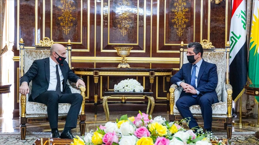 أربيل.. سفير تركيا لدى بغداد يلتقي مسرور بارزاني
