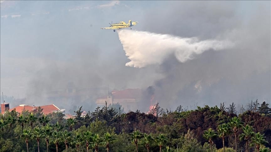 Liban : les feux de forêt s’intensifient et s’approchent des habitations