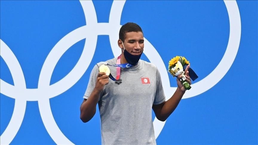 JO de Tokyo : le champion tunisien Ayoub Hafnaoui remet son maillot au musée Olympique