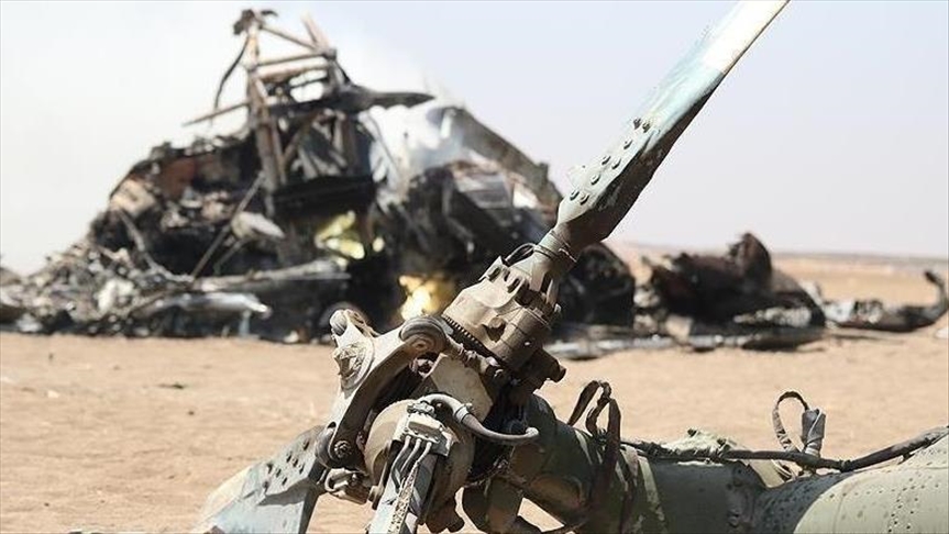 5 killed as Iraqi army helicopter crashes during combat operation
