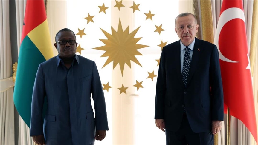 إسطنبول.. أردوغان يستقبل رئيس غينيا بيساو