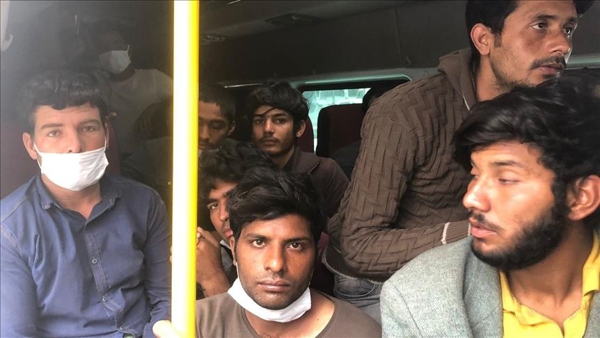 Over 145 irregular migrants held in central Turkey
