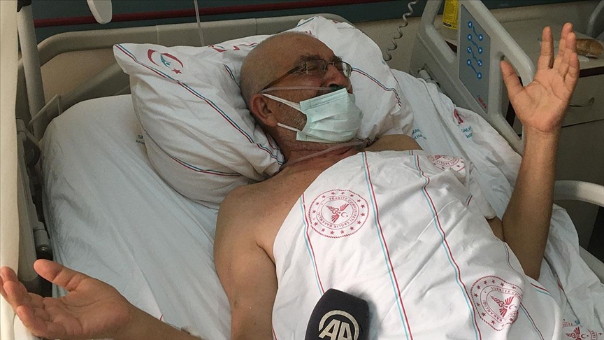 Hastanede tedavileri süren yaralılar Manavgat'taki yangında yaşadıklarını anlattı