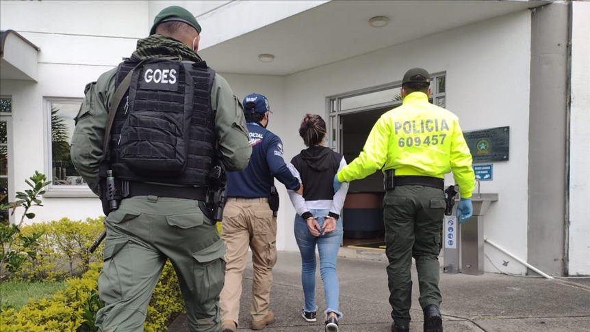 Policía de Colombia desarticuló banda dedicada a la trata internacional de personas