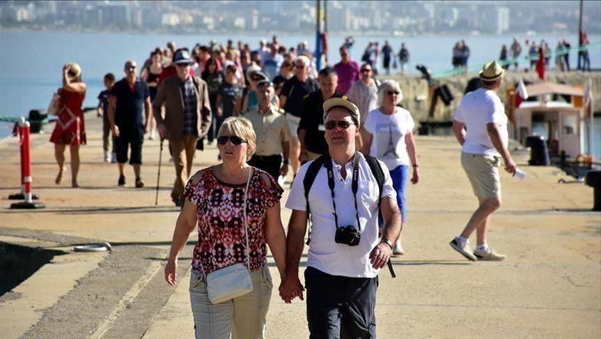 Number of foreigners visiting Turkey jumped over 27% in year's 1st half