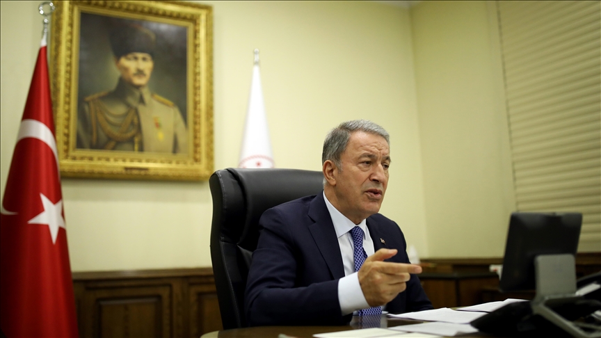 Turkish, Afghan defense ministers discuss Kabul airport