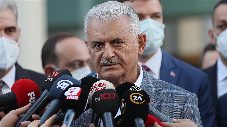 Yıldırım: Yangında maddi kaybı olan vatandaşlarımızın yaralarını sarmak için devletimiz seferber oldu