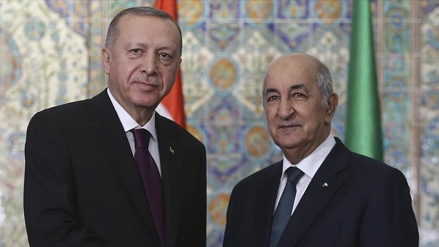 Turkish, Algerian presidents discuss developments in Tunisia on phone