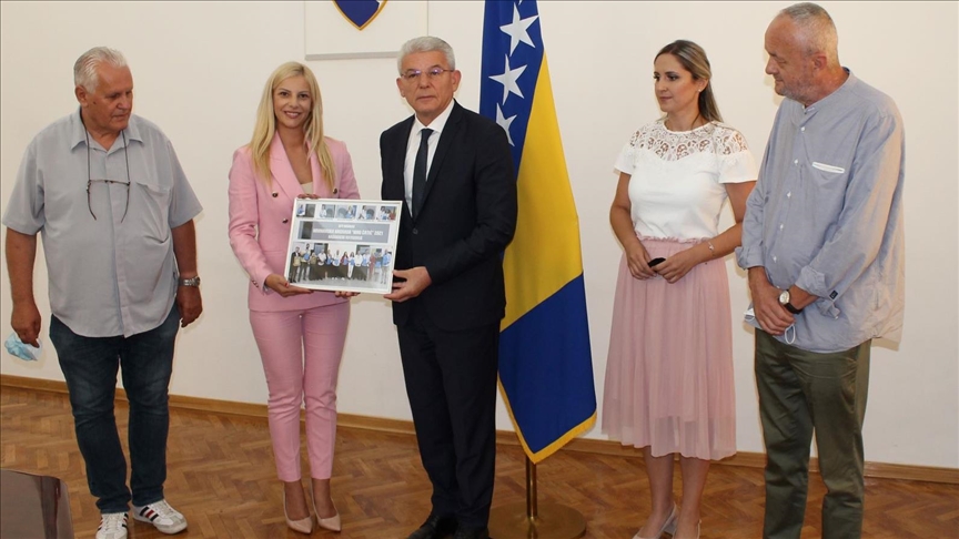 BiH: Džaferović primio dobitnike novinarske nagrade "Nino Ćatić"