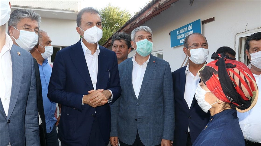 AK Parti Sözcüsü Çelik: Sosyal medyadaki 'tarihi eserler yanıyor' paylaşımları gerçeği yansıtmıyor
