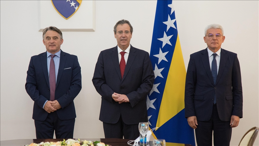 BiH: Komšić i Džaferović sastali se s državnim sekretarom Ministarstva vanjskih poslova Njemačke