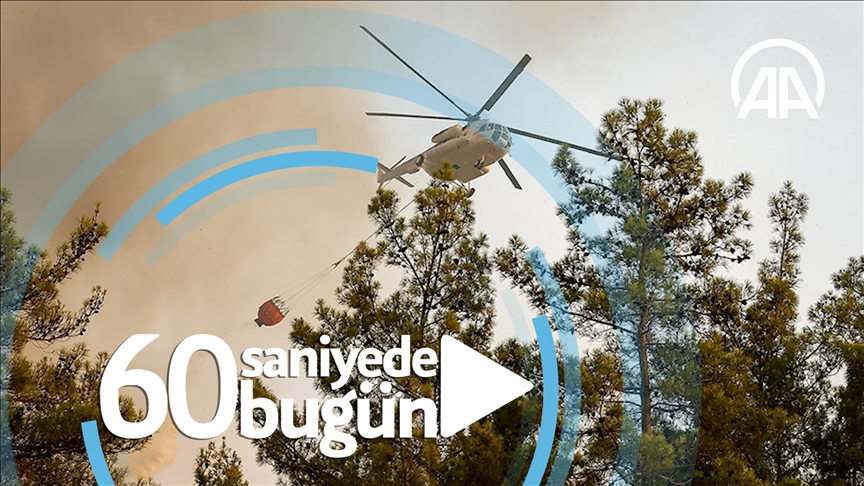 60 saniyede bugün (1 Ağustos 2021)