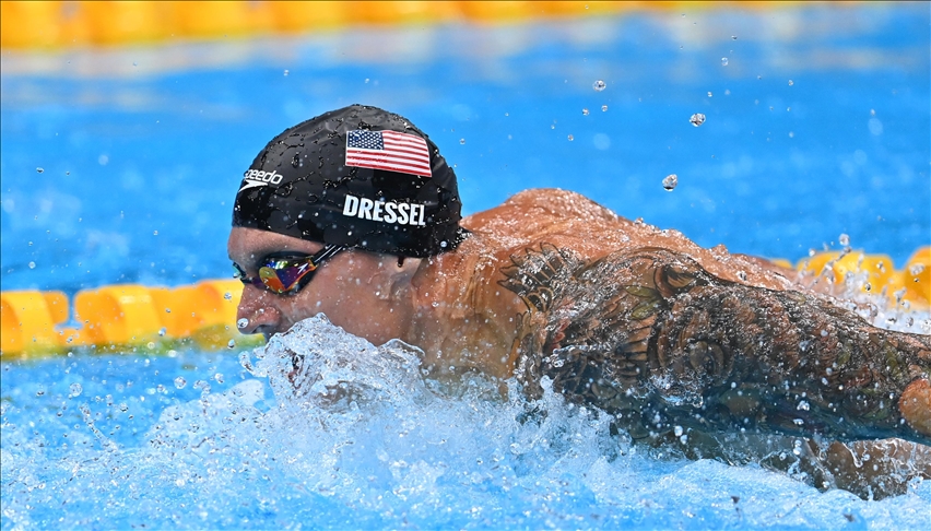 US swimmer Dressel bags 4th Tokyo Olympics gold with another record-breaking time